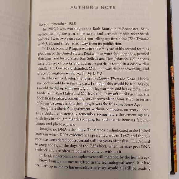 5 for $25- Deeper Than The Dead Hardback Thriller by Tami Hoag - Picture 8 of 9